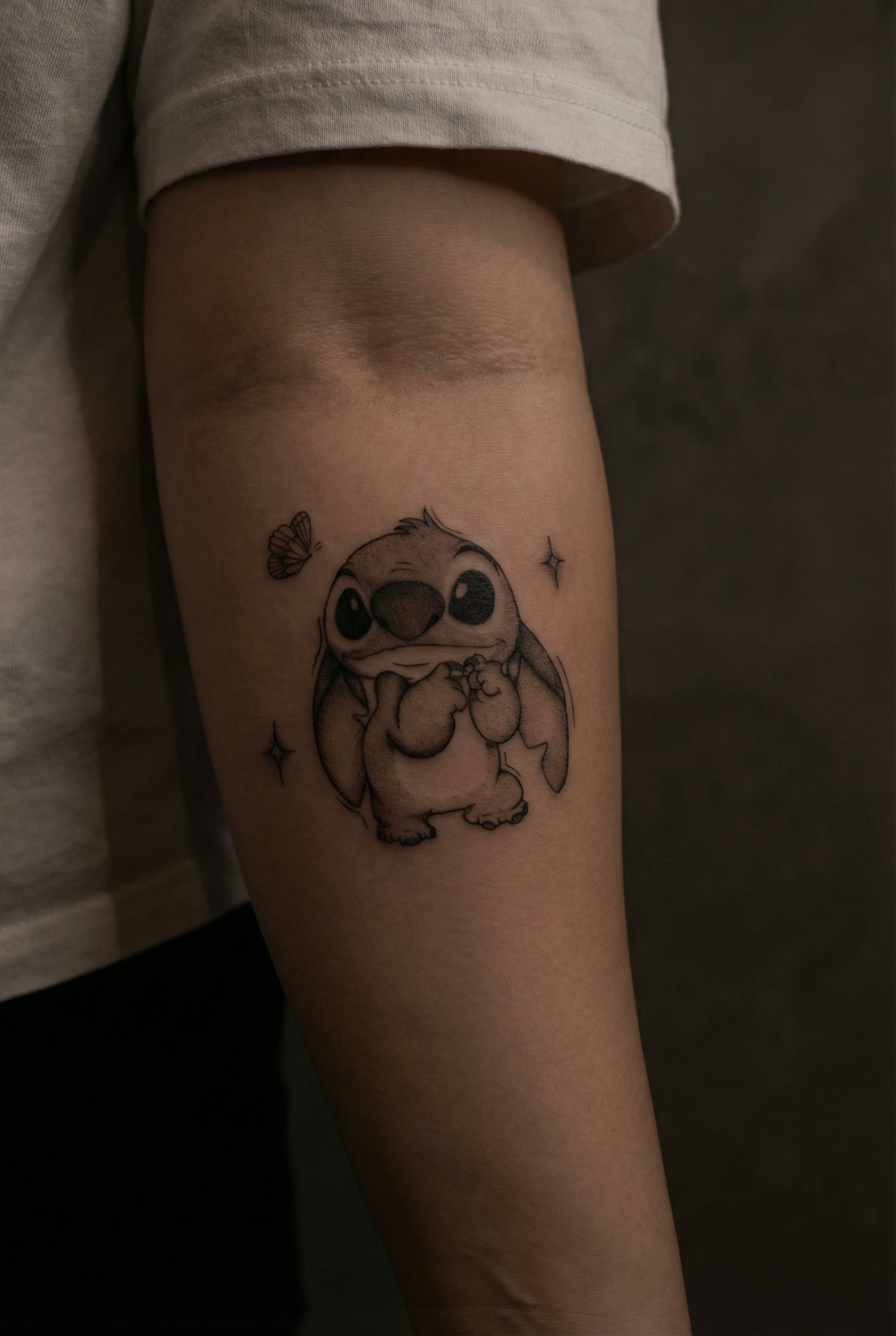 Anime tattoo example from Evis Ink Tokyo